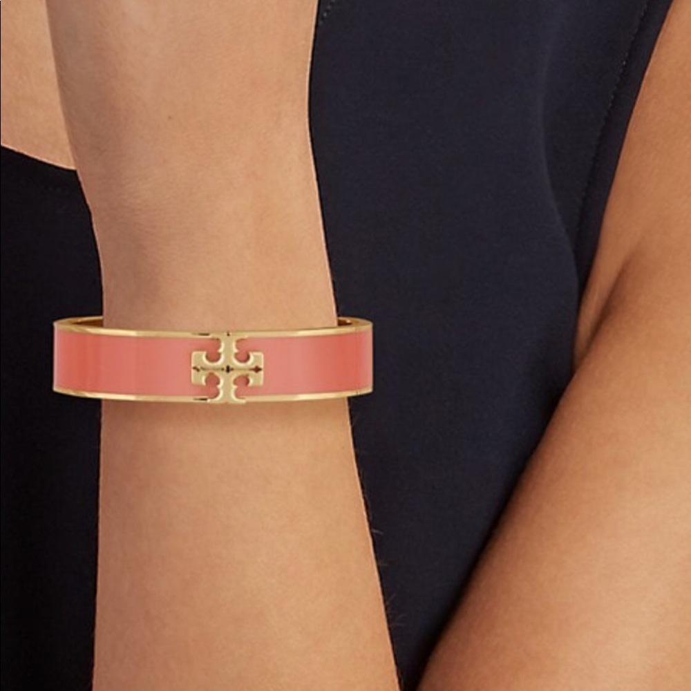 NWT~TORY BURCH~Kira Enamel 14 mm Cuff Bracelet